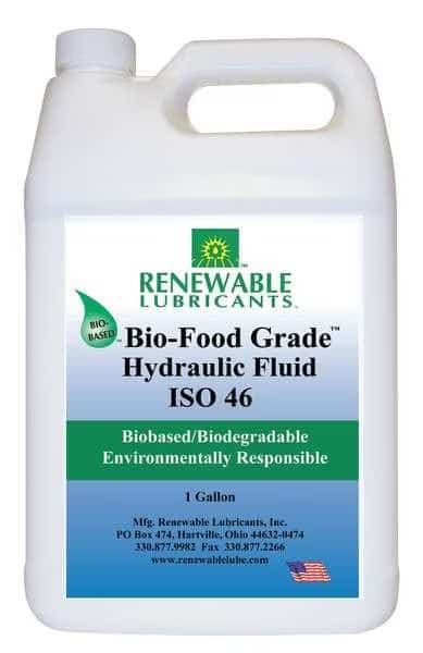 Bio-Food Grade Hydraulic Fluid, 1 gal., ISO 46