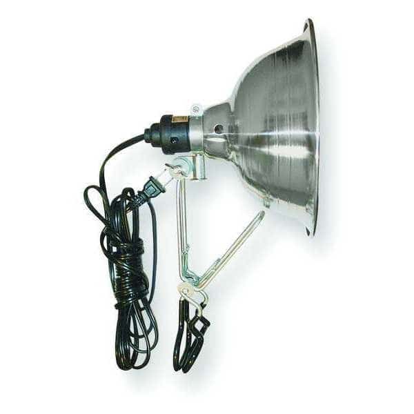 LUMAPRO Silver Incandescent Clamp Light