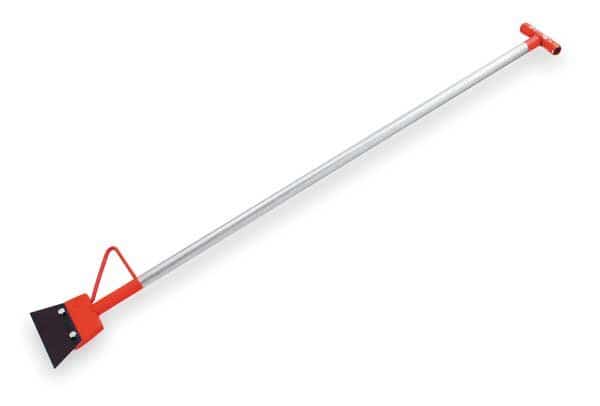 Floor Scraper, Blade Width 7 in, Handle Length 48 in, Carbon Steel, Qep, Mfr#: 75006Q