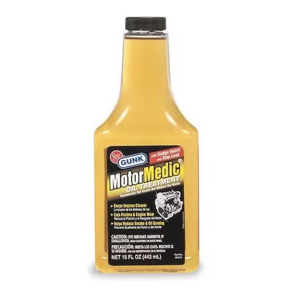 Oil Additive,14 oz. Size,Yellow, Mfr#: M1815, MOTOR MEDIC