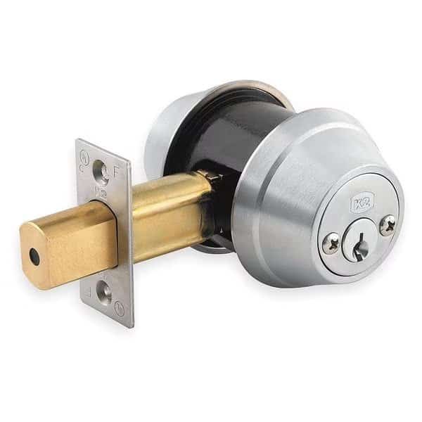 Deadbolt,HD,Satin Chrome, Mfr#: QDB282626S4DBSSCKD, STANLEY COMMERCIAL HARDWARE