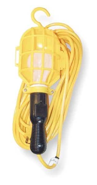 LUMAPRO Incandescent Black Hand Lamp