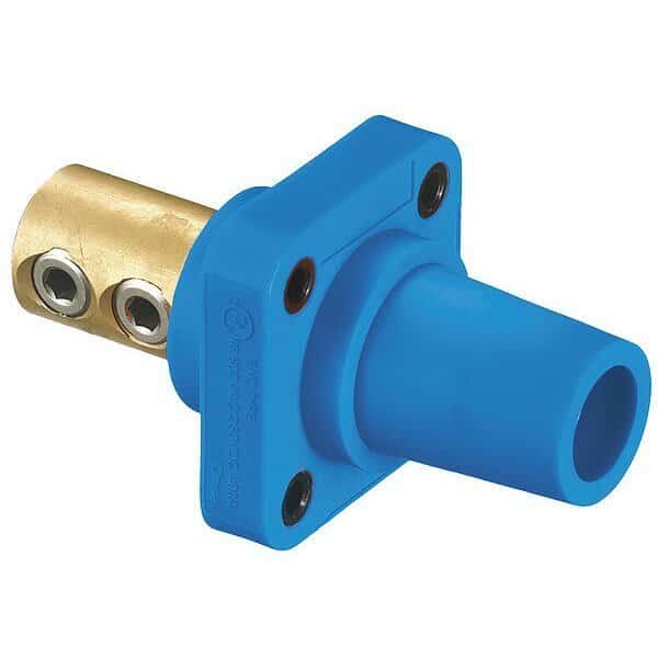 Receptacle,Female,Blu,4-4/0,400AC/DC, Mfr#: HBLFRBL, HUBBELL WIRING DEVICE-KELLEMS