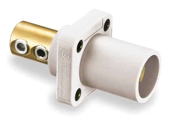 Receptacle, Double Set Screw, White