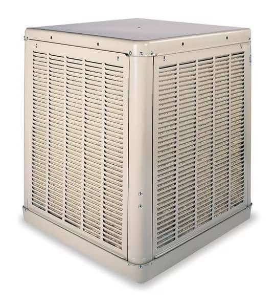 Ducted Evaporative Cooler with Motor 4900 cfm, 1200 sq. ft., 9.1 gal., Essick Air, Mfr#: 2YAE1-2HTL1