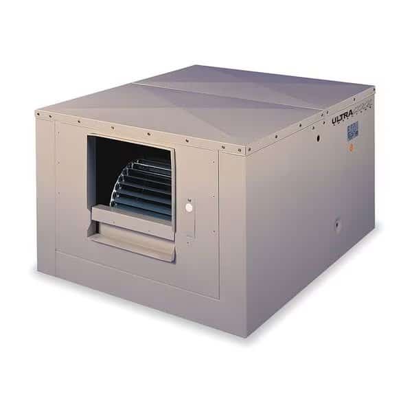 Ducted Evaporative Cooler 5,400 cfm, 2200 sq. ft., 8 gal, 1/2 HP, Belt Drive