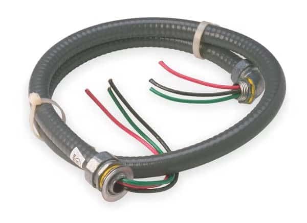 Conduit Kit, Liquid Tight, 4 ft L, No  8THHN