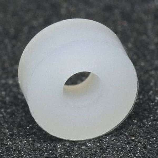 Spacer, M13 Screw Size, Plain Nylon, 20 mm Overall Lg, 13.3 mm Inside Dia, 10 PK