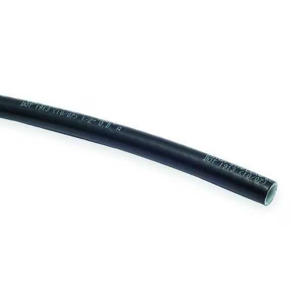 Air Brake Tubing, Type B, 3/8 In OD, Blk, SYNFLEX, Mfr# 3270-0610-0100