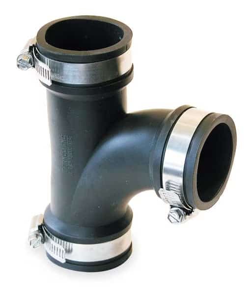 Flexible Tee, For Pipe Size 1-1/2", EnjoyTool Select, Mfr#: QT-150