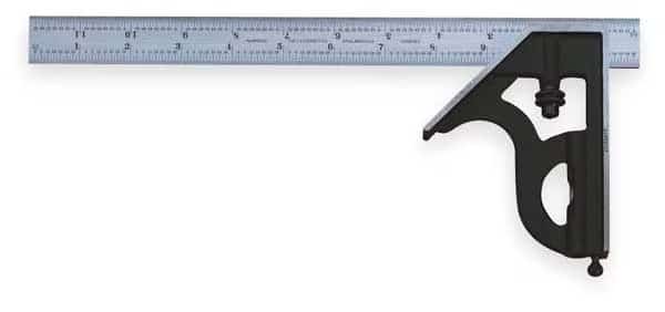 Combination Square Set, 6 In, 2 Pc
