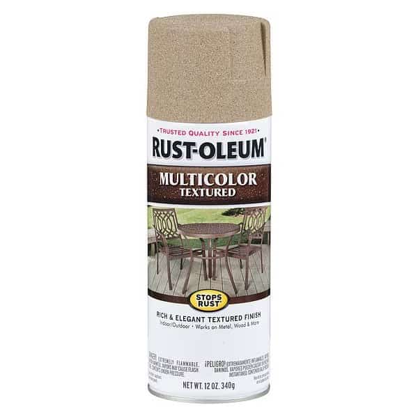 Textured Spray Paint, Desert Bisque, Textured, Solvent, 12 Oz
