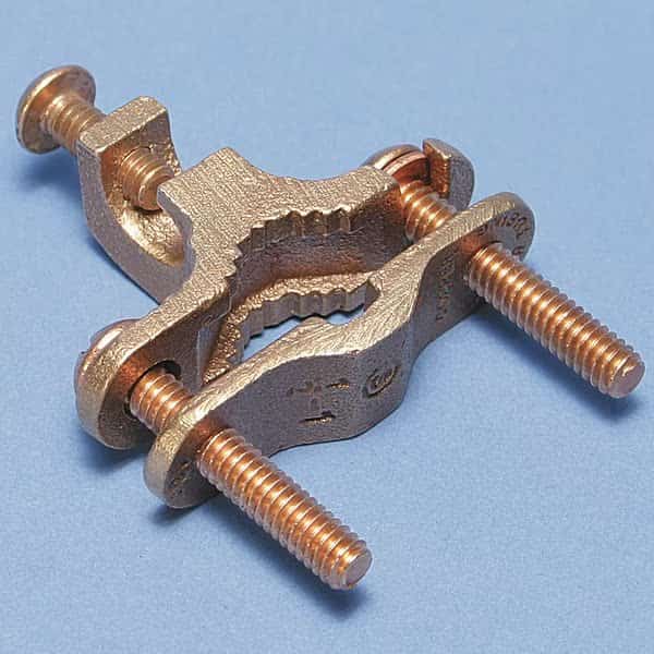 Ground Clamp, Perpendicular Burial, Bronze