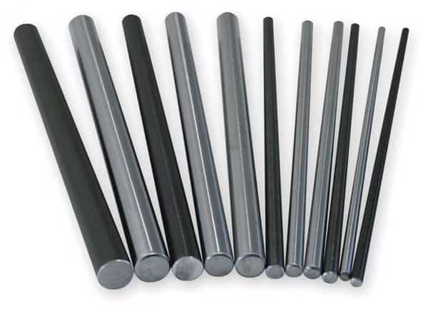 Shaft, RC60 Steel, 1.000 In D, 72 In