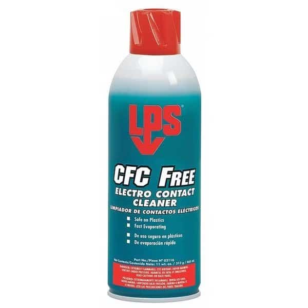 Contact Cleaner, Aerosol Spray Can, 16 oz, Liquid