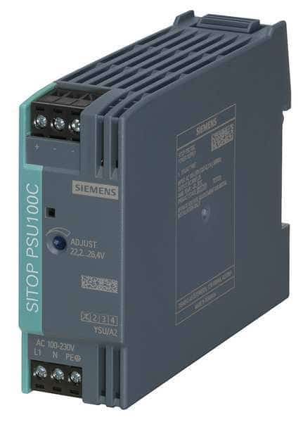DC Power Supply, 110/300V DC; 85/264V AC, 12V DC, 24W, 2A, DIN Rail, Siemens, Mfr#: 6EP13215BA00