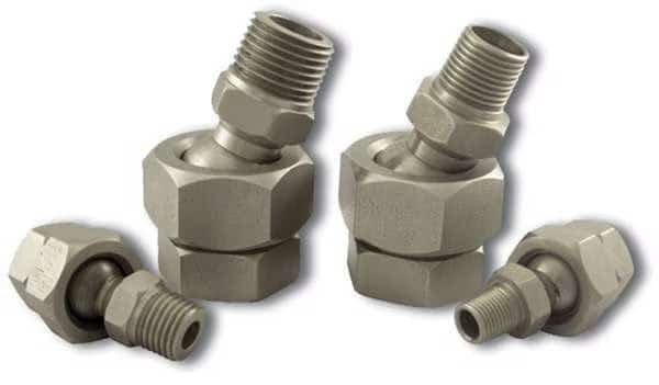 Swivel, 1/8 in. (M)NPT, 1/8 in. (F)NPT