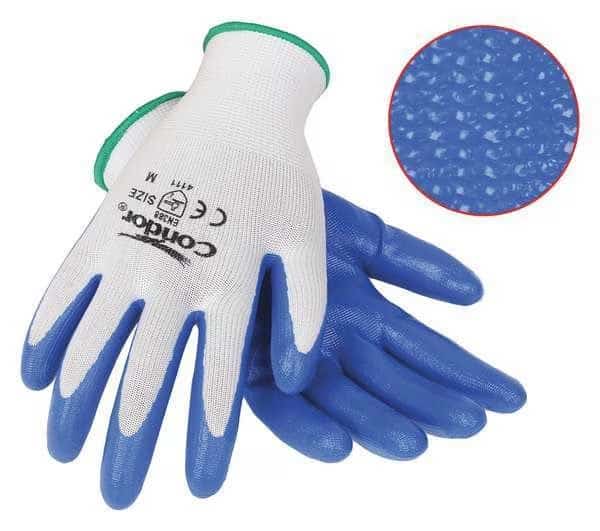 Coated Gloves,Polyester,XL,PR , Mfr#: 20GZ58