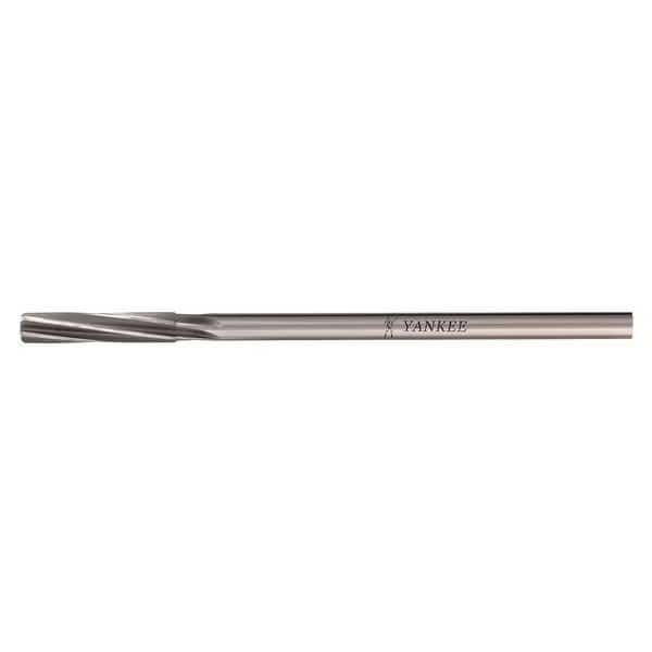 Chucking Reamer, 17/64 In., 6 Flute, HSS