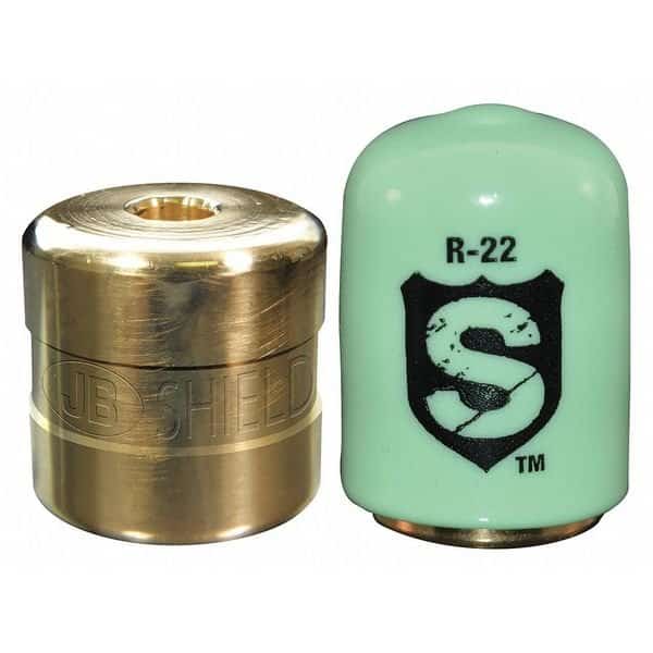 Refrigerant Cap Locks,1/4 in.,R-22,PK50, Mfr#: SHLD-G50, JB INDUSTRIES
