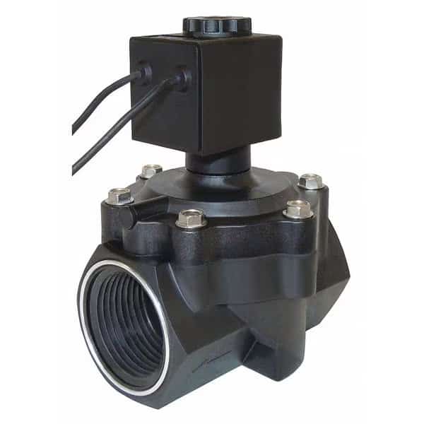 Solenoid Valve, 2-Way, 2-Position, Normally Closed, 3/4 in Pipe Size, 24VDC, Remote Pilot, EPDM