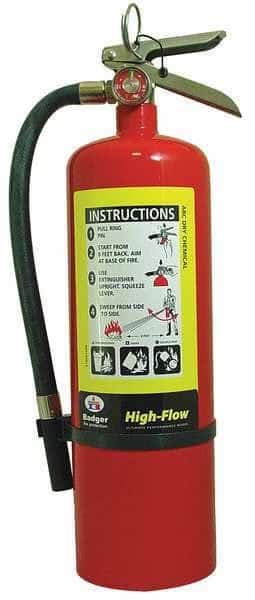 Fire Extinguisher,Dry Chemical,BC,15 ft., Mfr#: B10M-1-HF, BADGER
