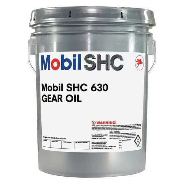 Gear Oil, 5 gal, Pail, Synthetic, ISO Viscosity Grade 220, Orange