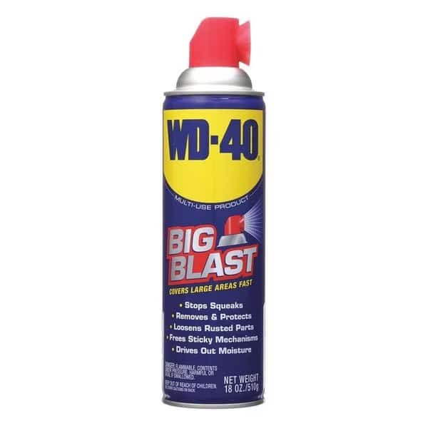 Lubricant, 18 oz., Aerosol Can, Mineral Oil, Amber