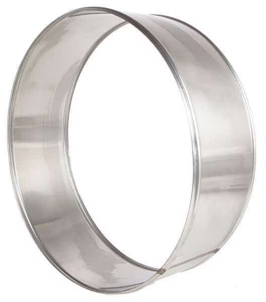 Duct Connector for 12in Diameter Duct, SS