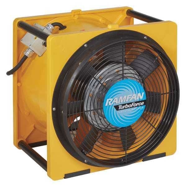 Conf.Sp. Fan, Axial, 16 In, 1-1/2 HP, 230V