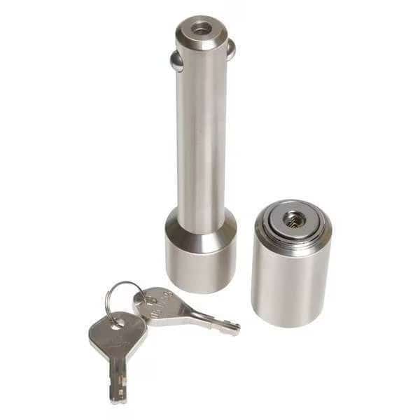 Receiver Lock, Class III, IV, Chrome, REESE, Mfr# 7030300