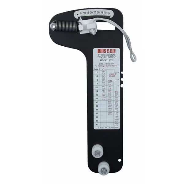 Tension Gauge, 180 to 2000 lb., LOCOLOC, Mfr# PT-2