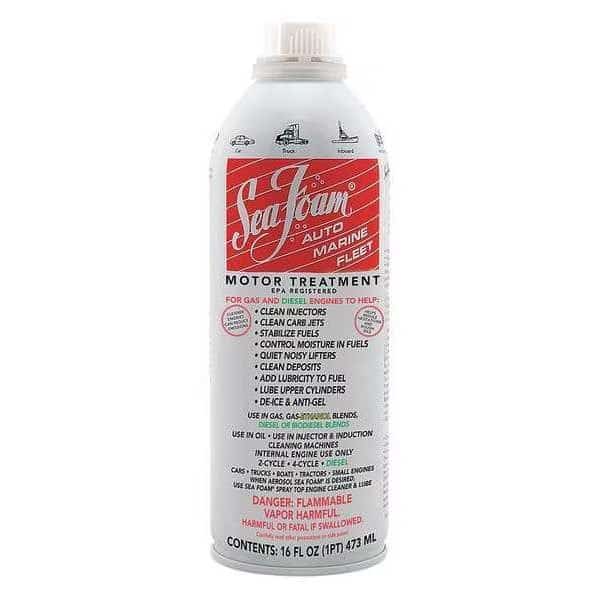 Motor Treatment, Can, 16 oz, Diesel Engines/Gasoline Engines, Fuel Injector, Clear