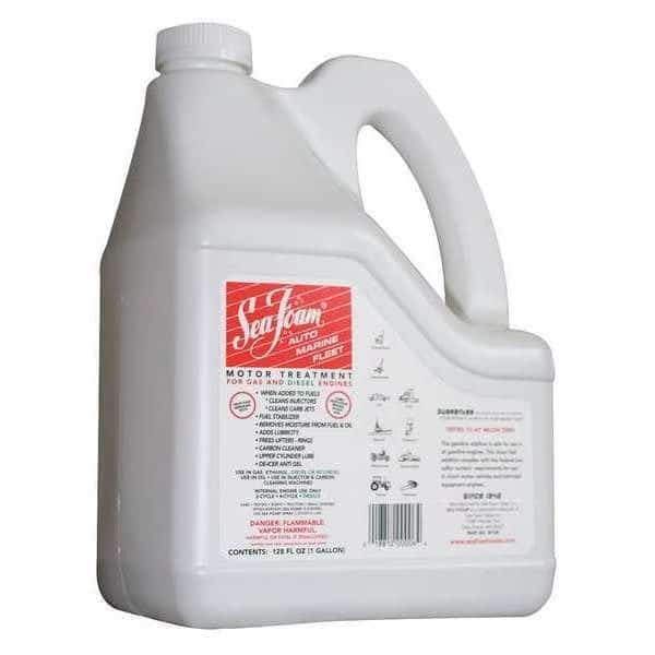 Fuel System Cleaner,Jug,Clear,1 gal., Mfr#: SF000128, SEAFOAM