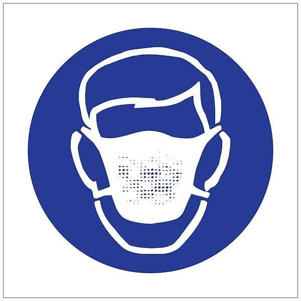 Right-to-Know Label, 1-1/8inHx1-1/8inW, PK16