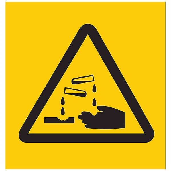 Right-to-Know Label, 1-1/8inHx1-1/8inW, PK16