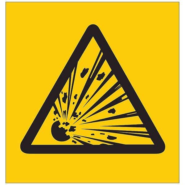 Right-to-Know Labl, 1-1/2inHx1-1/2inW, PK9