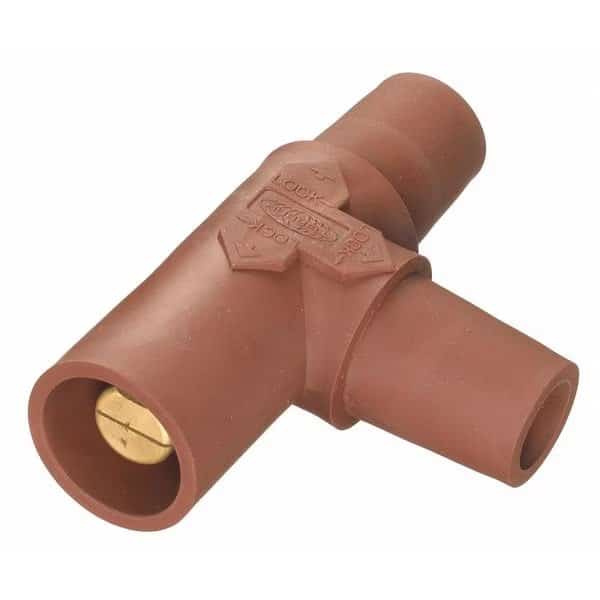 Tapping Tee,Brn,Female-Female-Male, Mfr#: HBLTBN, HUBBELL