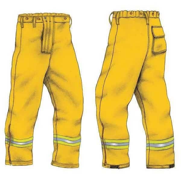 Wildland Trouser, Nomex, Yellow, 2XL