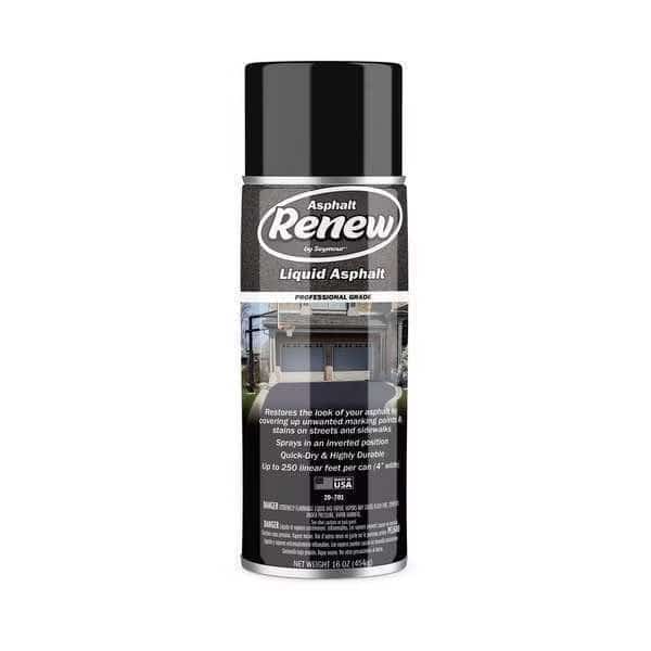 20 oz Asphalt Coating, Matte Finish, Black, Oil Base