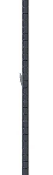Wire Shelf Post 33"H, Steel Black