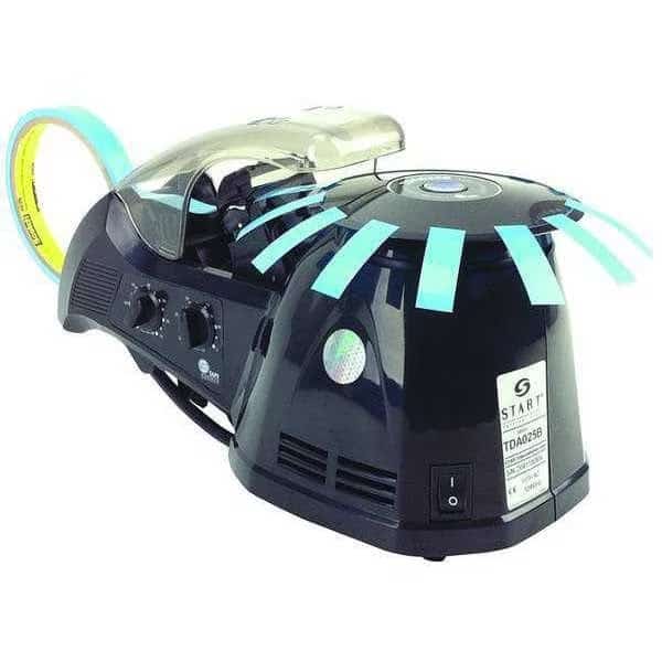 Tape Carousel Dispenser, 15/16 in Max. Tape Width. 5 7/8 in Tape Core Dia, Black