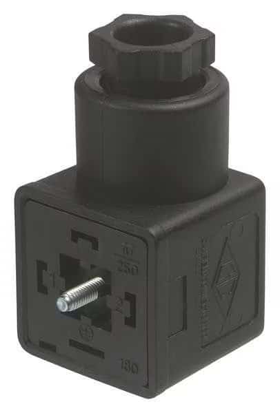 Solenoid Valve Connector,Form A ISO Din, Mfr#: G5100-1090000, CANFIELD IND.