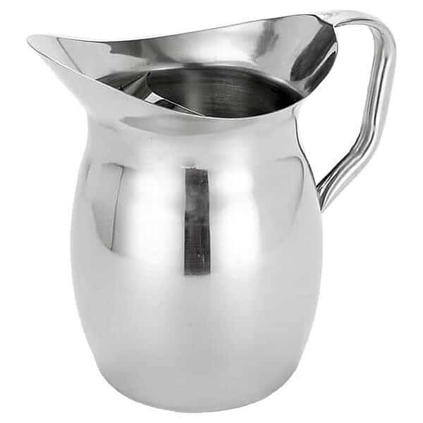 Bell Pitcher, 68 oz. Stainless Steel