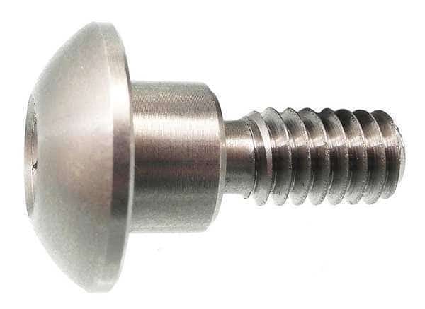 Binding Screw, 5/8"-11, Stainless Steel, Plain