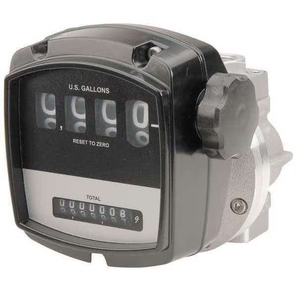 Flowmeter,Oval Gear,290 psi,1", Mfr#: OM025A001-820M4, FLOMEC