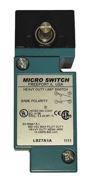 Limit Switch Head, Rotary, Top, 4 in.-lb, HONEYWELL, Mfr# LSZ7A1A
