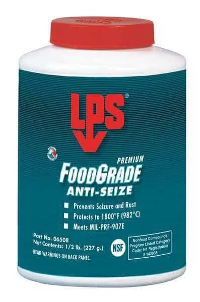 Food Grade Anti-Seize,1/2 lb.,BrshTp Cn, Mfr#: 6508, LPS