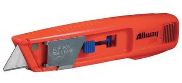 Safety Knife Rounded Safety Blade, 6 in L