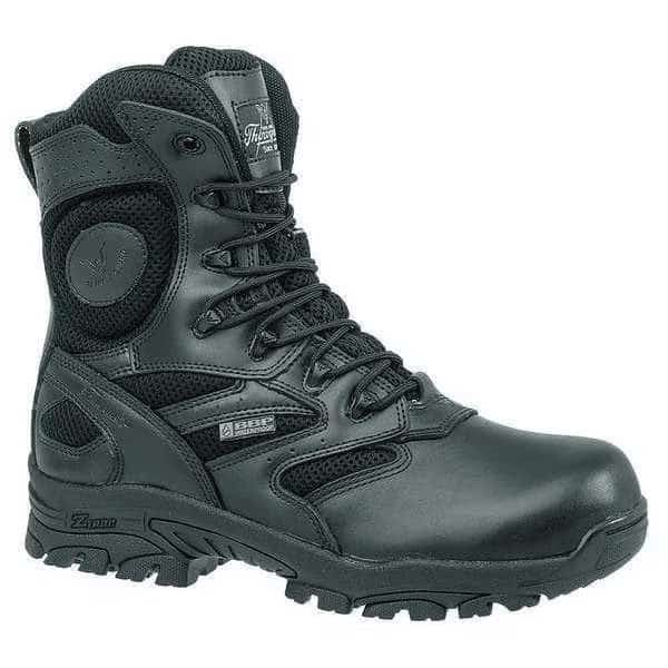 The Deuce, Unisex 8 in Composite Toe 8-Inch Work Boot, Black, 6.5, M, 8046191